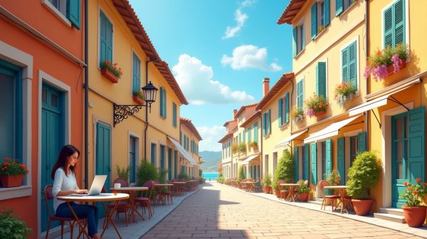 Devenir graphiste sur la Côte d'Azur quand on vient d'un autre métier