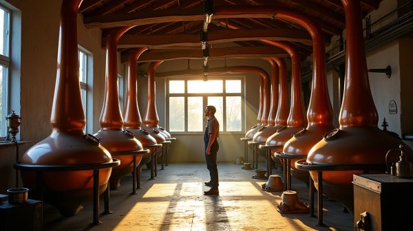 La distillerie Moby Dick et la transmission du metier de distillateur