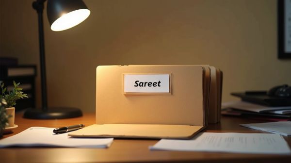 Un exemple de dossier professionnel rempli à petit prix